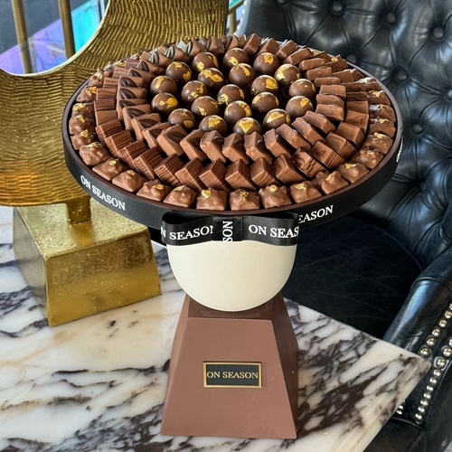 ED - New - 1.500 kilo of luxury chocolate, flavors of chocolate: Praline cup eid, Chunky hazelnut, Rahash, Golden hazelnut