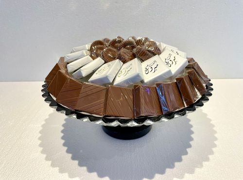 Alf Mabrook Code 2421 - Swiss chocolate plate, 50 pieces