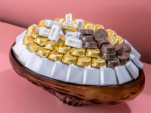 2811 Shiny - Swiss chocolate with caramel filling  62 pieces