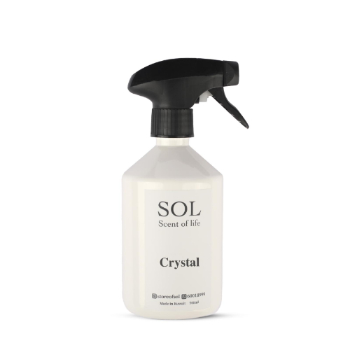 Crystal - Consists of musk and white flowers Size: 500 ml