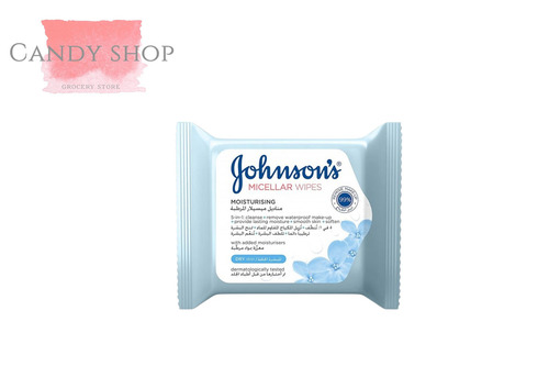 Johnson Micellar wipes Moistursing - Johnson Micellar wipes Moistursing