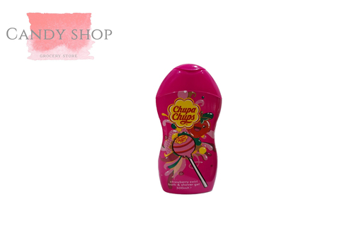 Chupa Chups Strawberry Swirl Bath & Shower Gel - Chupa Chups Strawberry Swirl Bath & Shower Gel