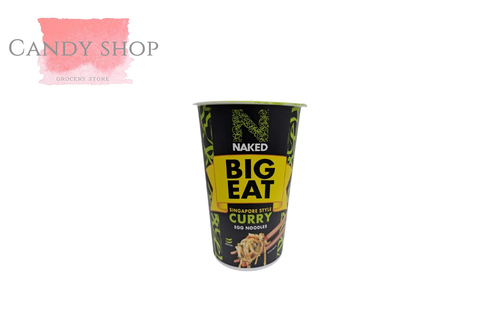 Naked Big Eat Singapore Curry Egg Noodles - Naked Big Eat Singapore Curry Egg Noodles