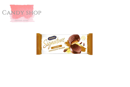 Mcvities Signature Caramel Chocolate Rounds