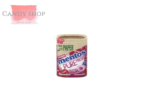 Gum Mentos Pure Fresh Cherry Flavour Sugar Free - Gum Mentos Pure Fresh Cherry Flavour Sugar Free