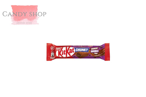 Nestle Kitkat Chunky Crunchy Double Choc 42gm - Nestle Kitkat Chunky Crunchy Double Choc 42gm