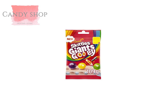 New Skittles Giants Gooey 109g - New Skittles Giants Gooey 109g