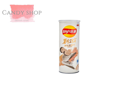 Lays Black Truffle Black Pepper - Lays Black Truffle Black Pepper