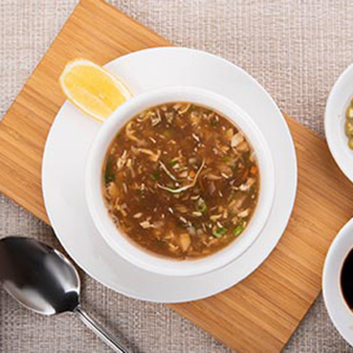 Hot And Sour Soup - Vegetables or chicken.