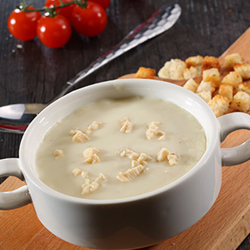 Cream Soup - Chicken or mushroom or vegetables.