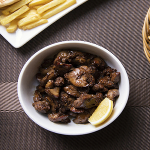 Chicken Liver With Pomegranate Molasses