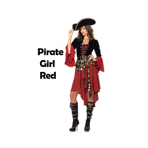 Pirate Girl Red