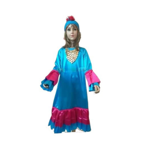 Turquoise Peasant Clothes