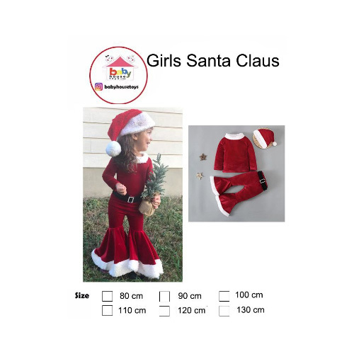 Girls Santa Clause