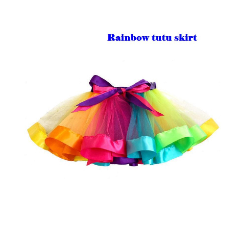 Rainbow Tutu Skirt