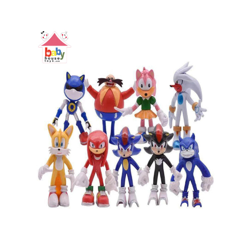 Sonic Figures Bag 9 Pcs