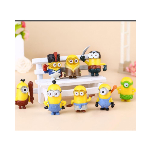 Minions 8 Figures Pcs