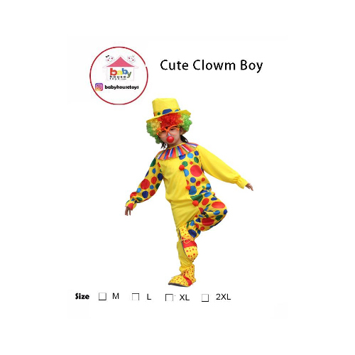 Cute Clown Boy