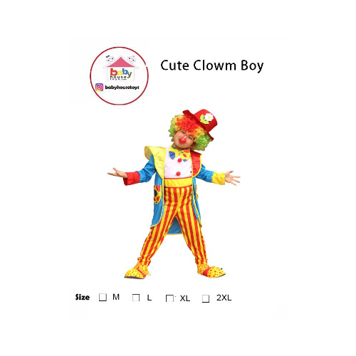 Cute Clown Boy 4