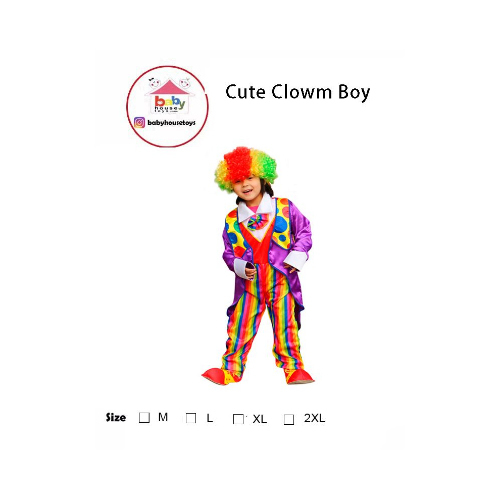 Cute Clown Boy