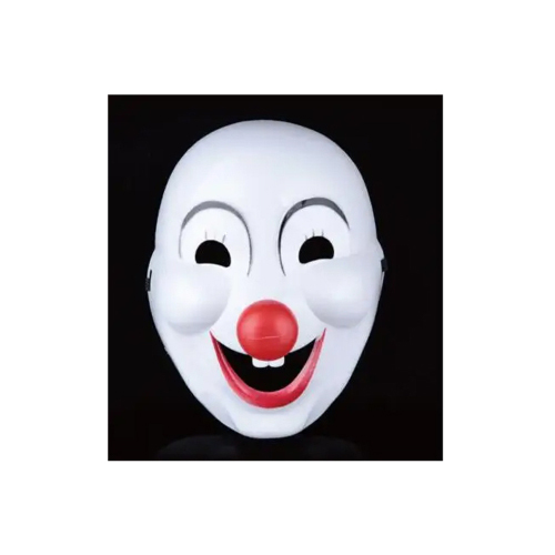 Plastic Clown Mask