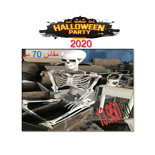 70 cm HALOWEEN SKELETON