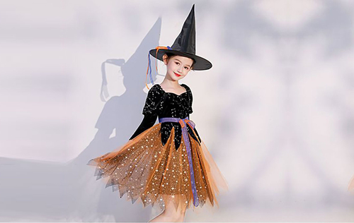 Kids Orange Witch