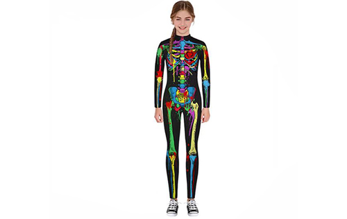 Colour Full Skull Bodysuit Kids