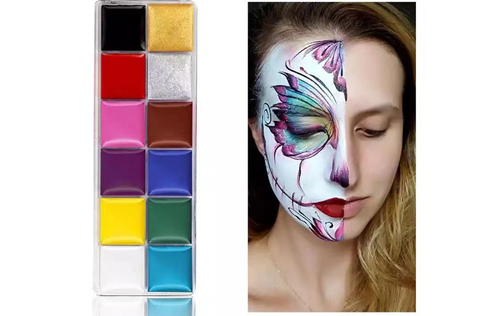 Halloween Makeup 12 Colors