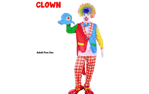 Clown With Mask