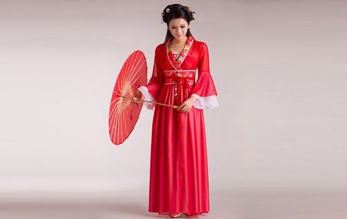 Chinese Women Red