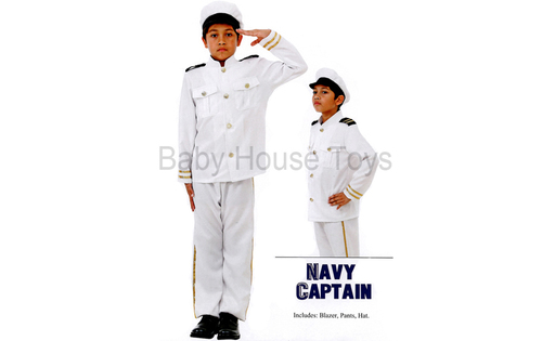 Baby House Costumes  - Navy Captain