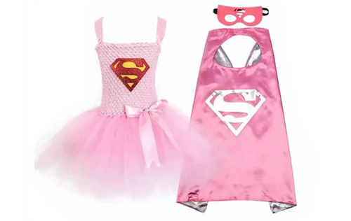 Super Girl Dress Pink