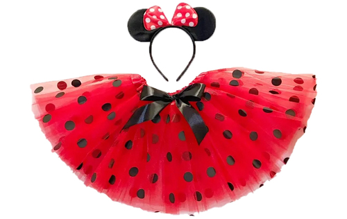 Cute Minnie Tutu Red