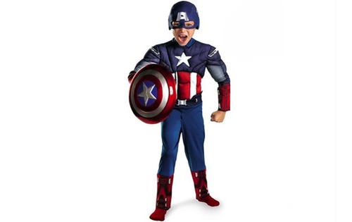 Captain Amerca - the costume don’t include the shield