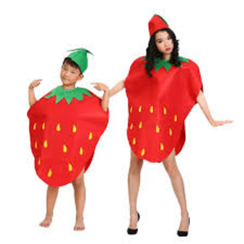 Baby House Costumes  - فراولة - الملابس تشمل البلوزة والقبعة فقط