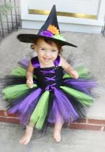 Baby House Costumes  - Cute Witch Baby