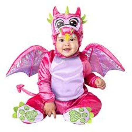 Baby House Costumes  - ديناصور وردي