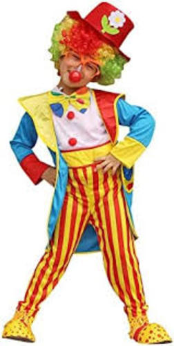 Baby House Costumes  - Cute Clown Boy 4