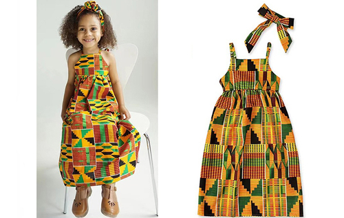 Baby House Costumes  - African  Baby Dress