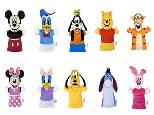 Hand Puppet Disney - Note: Price is per piece. 
 Please include the character's name in the description.