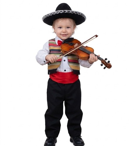 Mexican Baby Boy1 - includes hat vest belt shirt trousers