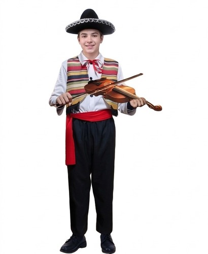 Mexican Boy1 - includes hat vest belt shirt trousers