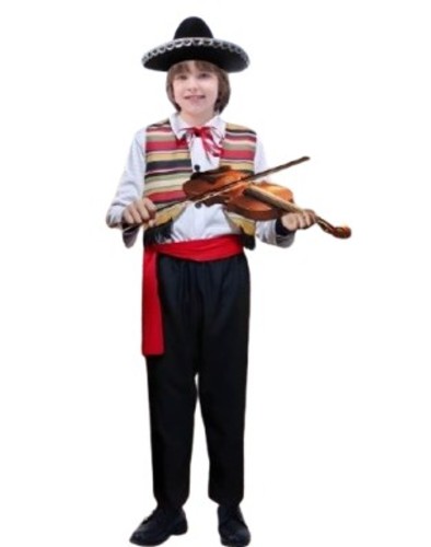 Mexican Boy1 - includes hat vest belt shirt trousers