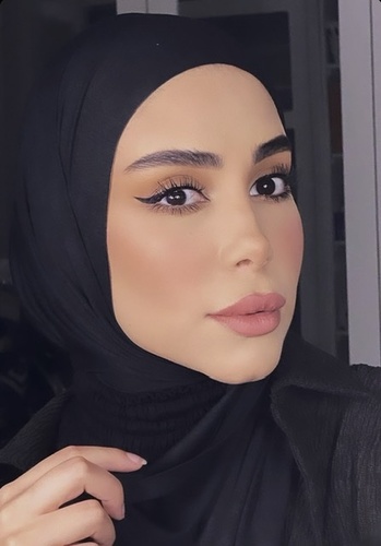 تركي سترچ أسود - الطول 130  مع ميني جفسة