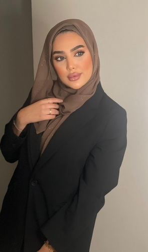 BROWN ABAYA HIJAB