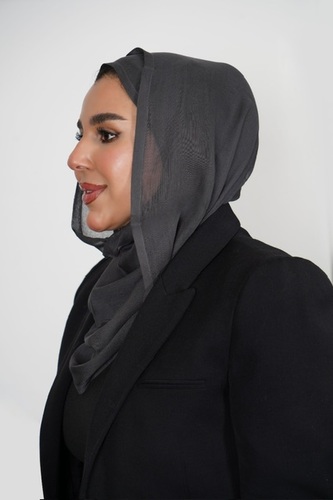 CLASSIC GRAY SHAWL LINEN