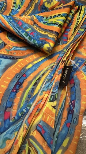 ORANGE SCARFS