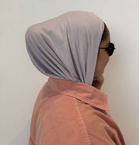 PURPLE GRAY SHOUGI HIJAB