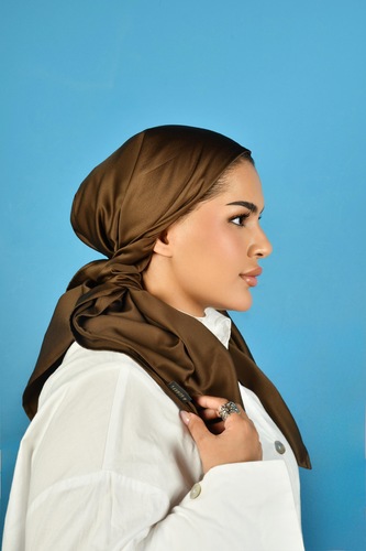 BROWN SCARF
